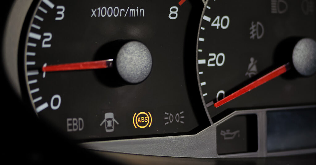 ABS Light On - What It Means, What Causes It, and What to Do Next